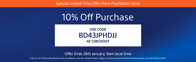 playstation store discount code 2018